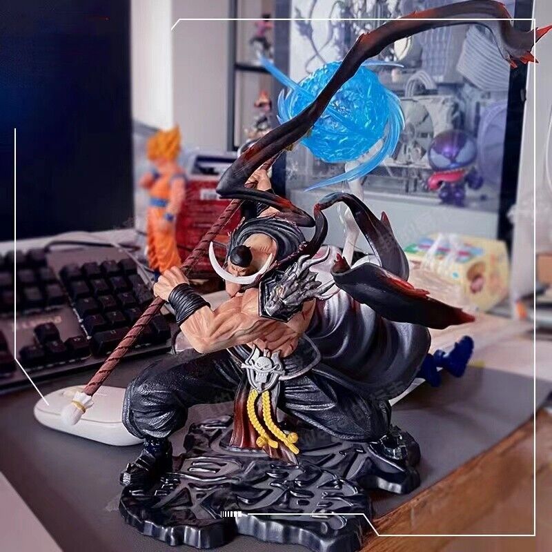 Anime One Piece weißer Bart Edward Newgate PVC Actionfigur Modellspielzeug keine Box-