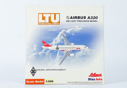 1:500 InFlight LTU AIRBUS A320 Passenger Plane Airplane Diecast Aircraft Model