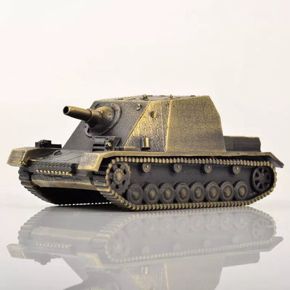1/72 Wwii German Grizzly Tank Assault Gun Full Metal Finished Static Model