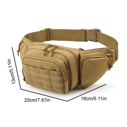 Concealed Carry Fanny Pack Holster Tactical Pistol Waist Pack Bag Gun Holster