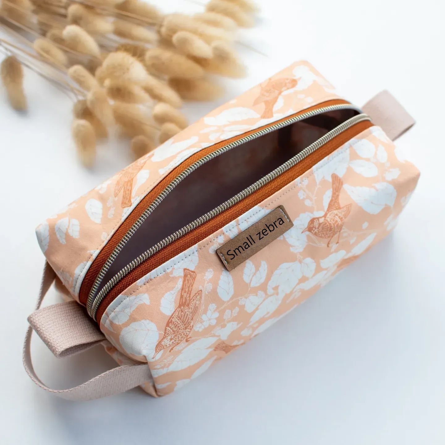 Travel Phone Bag Cosmetics Lipstick Storage Purse Large Canvas Bags Blue Purse