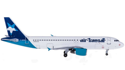 1:400 AeroClassics Air Transat AIRBUS A320 Passenger Airplane Diecast Model