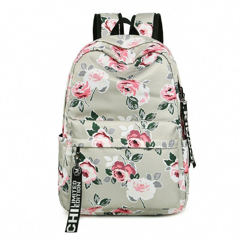 Shoulder Bag Campus Girls's Nylon Backpack Rucksack Women School Bag Knapsack