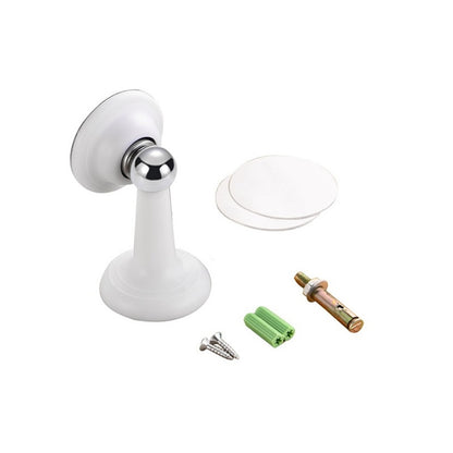 1Pc White Mute Door Suction Anti-collision Strong Magnetic Door Stopper Home ww