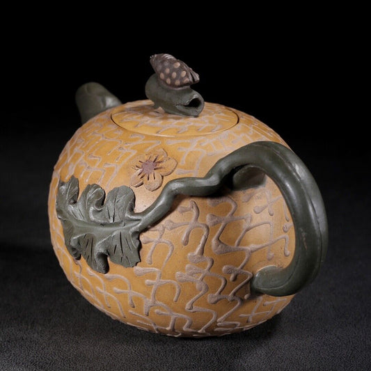 Vintage Chinese Yixing Purple Clay Teapot Zisha Ceremony Large Household Teaware