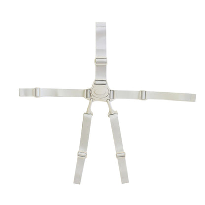 Baby Seat Belt 5 Point Harness Safe Belt For Stroller High Chair White