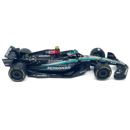 1:43 Scale 2024 AMG Petronas F1 W15 Model Car Formula 1 Team Lewis Hamilton 44