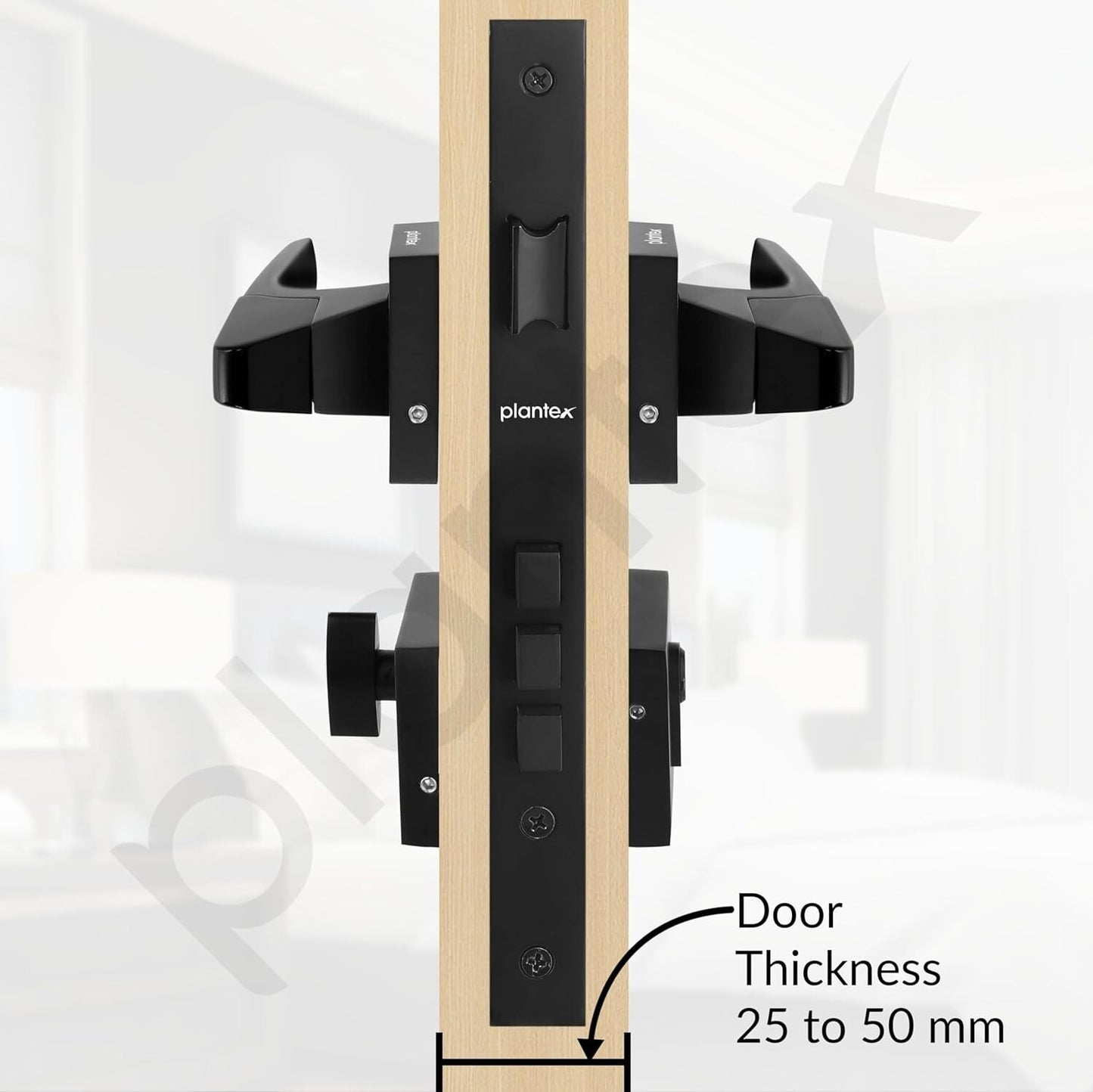 Heavy Duty Mortise Main Door Lock Set For Home With 3 Brass Keys