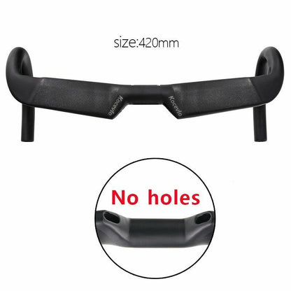 Handlebar Road Bicycle Racing Matte/gloss Full Carbon Cable Bike 31.8*420/440mm
