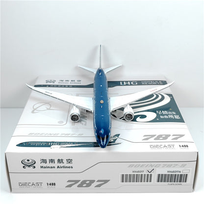 1:400 JC Wings HAINAN AIRLINES BOEING B787-9 Passenger Airplane Diecast Model