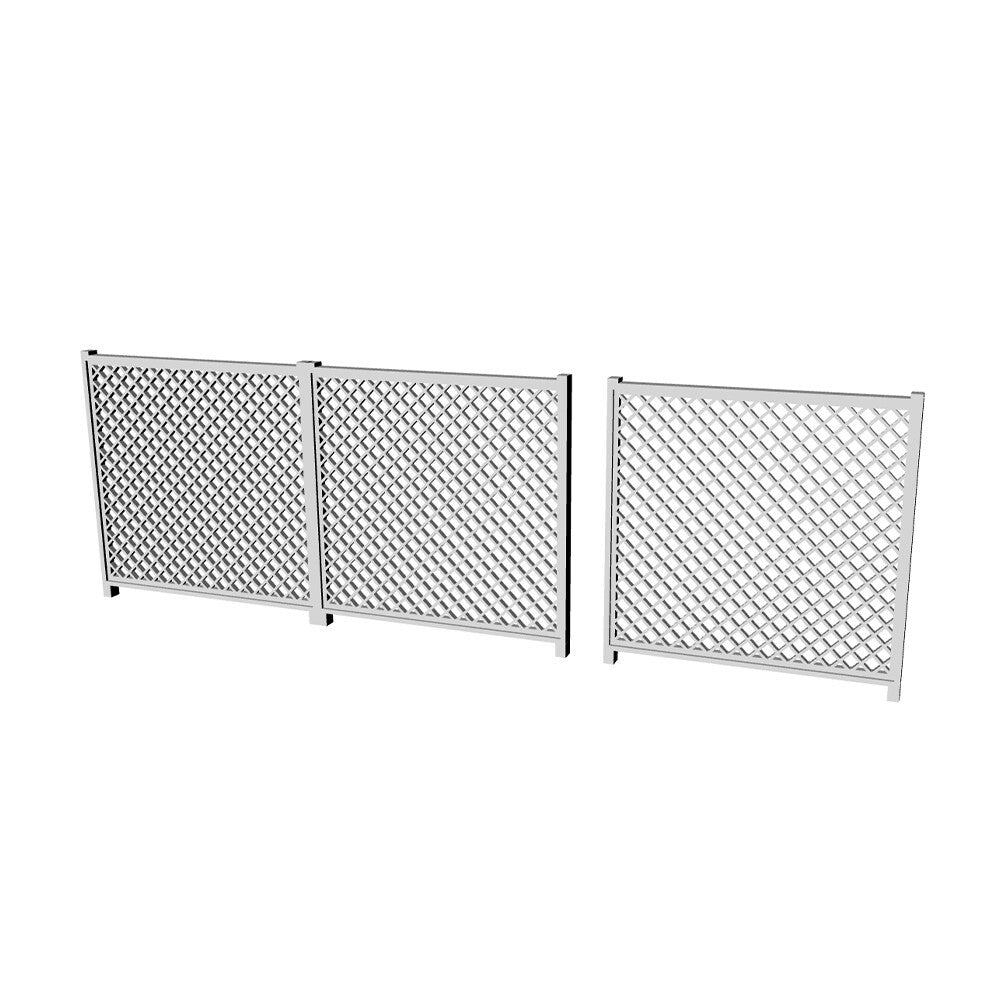Yao's Studio LYT87070 1/87 HO Scale Scene Model Fence