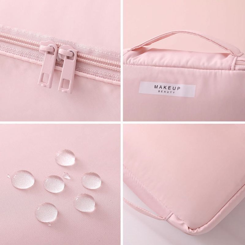 Makeup Bag Toiletries Organizer Waterproof Traveling Storage Pouch Cosmetic Case