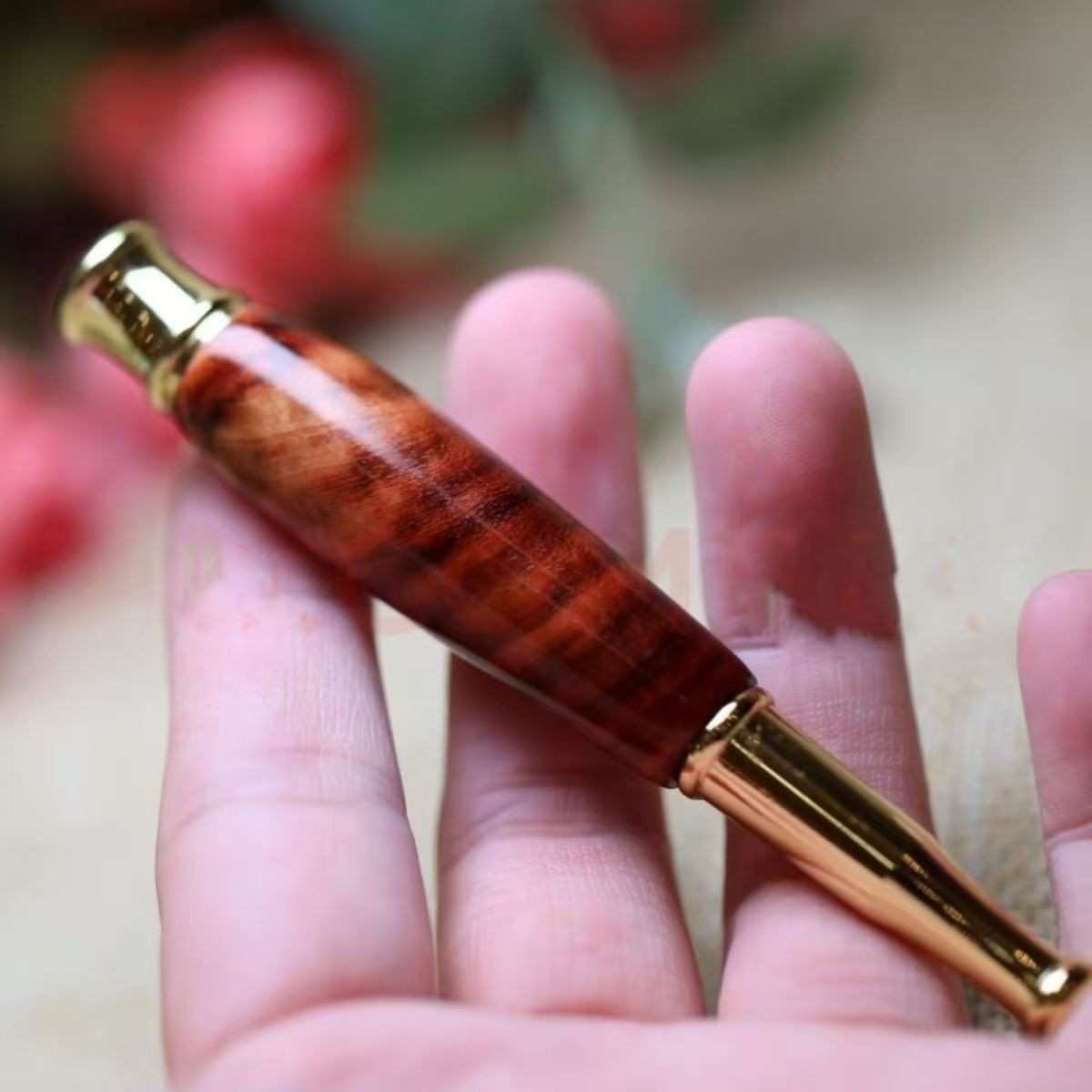 Hainan Huanghuali Filter Cigarette Holder 2Pcs Detachable Washable Smoking Tip
