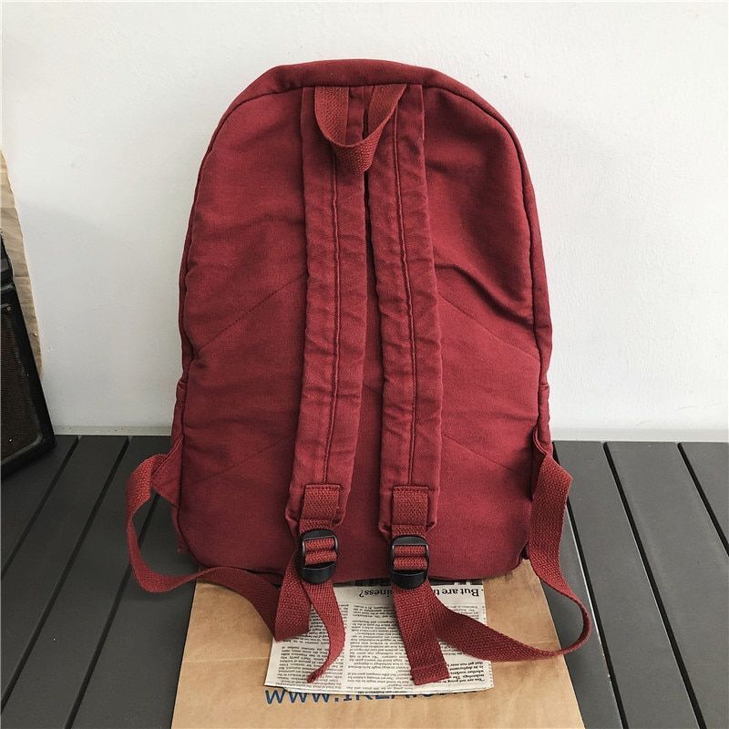 Large Rucksack Casual Student Backpacks Computer School Bags 32*13*41 CM Canvas