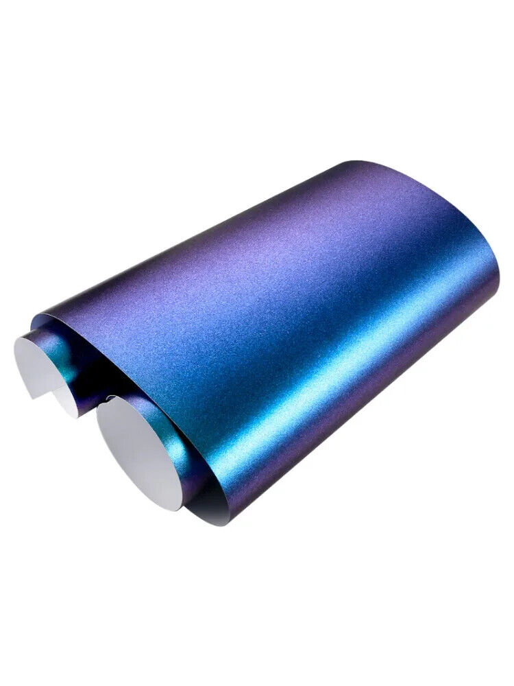 Car Stickers PET Chameleon Wrapping Self Adhesive Matte Metallic DIY Decals Film