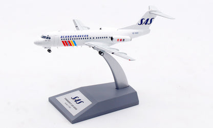 1:200 InFlight SAS Fokker F-28-4000 Passenger Airplane Diecast Aircraft Model