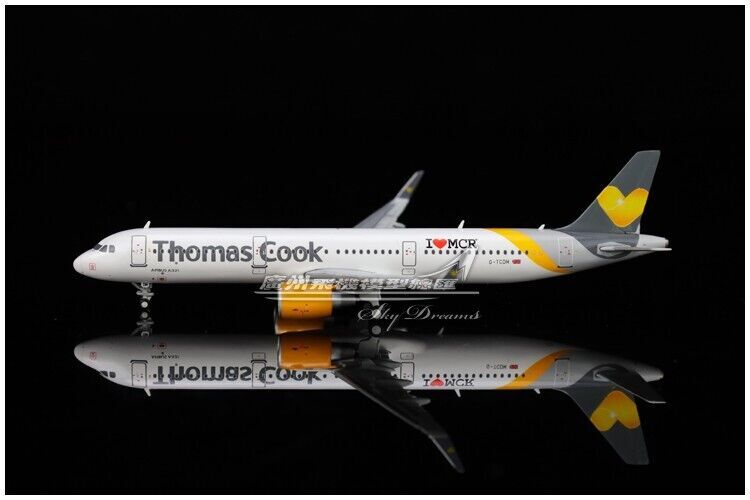 1:400 JC Wings Thomas Cook AIRBUS A321 Passenger Airplane Diecast Aircraft Model