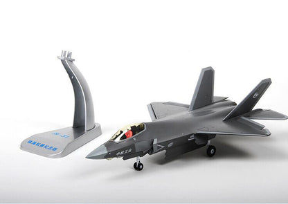 TEERBO China J-31 Zhuhai Air Show Version 1/48 diecast plane model aircraft