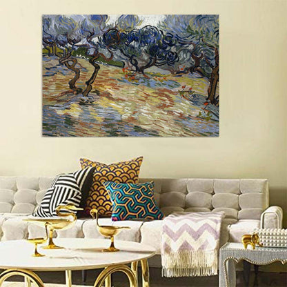 Vincent van Gogh Olive Trees9 Hand-painted Oil Painting Wall Art