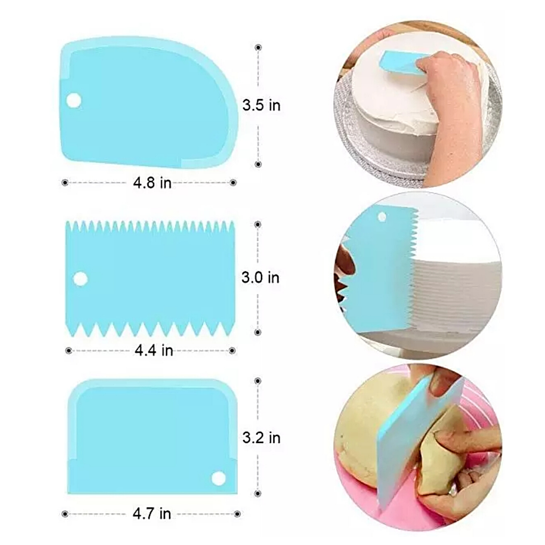 Cake Decorating Kit Set Tools Bags Piping Tips Pastry Icing Bags Nozzles 43 Pcs