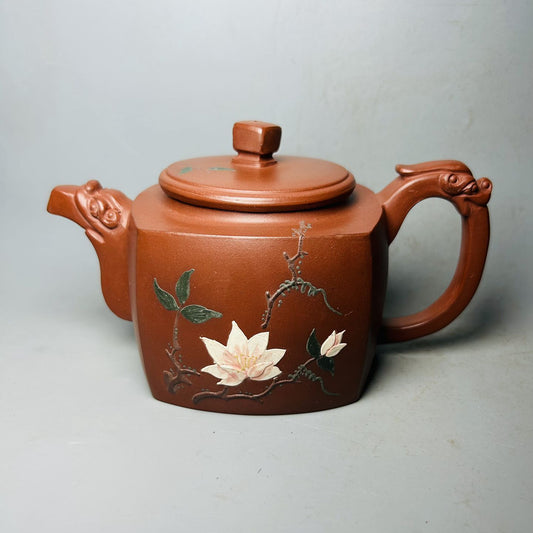 Vintage Chinese Yixing Purple Clay Teapot Zisha Ceremony Nice Teaware Collection