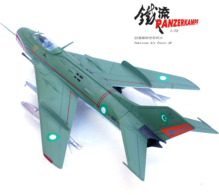 1:72 Panzerkampf Pakistan Air Force J-6 Fighter Plane Diecast Aircraft Model