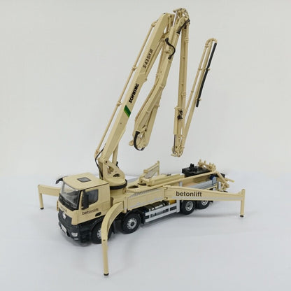 1:50 NZG S43 SX Concrete Pump Truck Betonlift Construction Machine Diecast Model