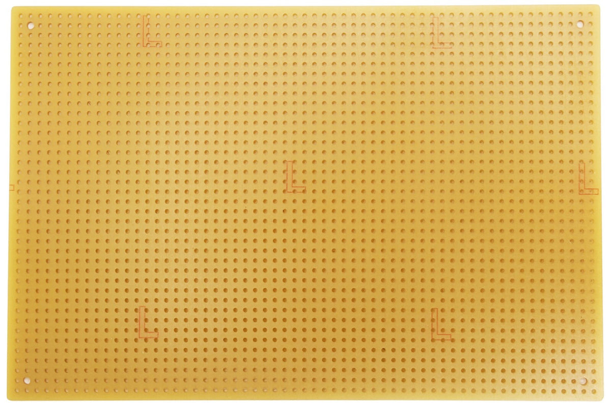 Prototyping Board 4" x 6", 0.045" Diameter Holes on 0.1" Center (No Solder Pads)