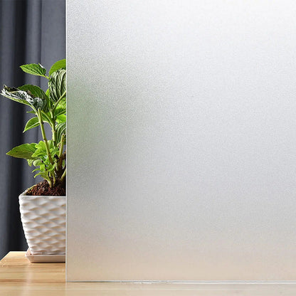 Window Film Matte White Privacy Frosted Heat Control Glass Covering Door Sticker