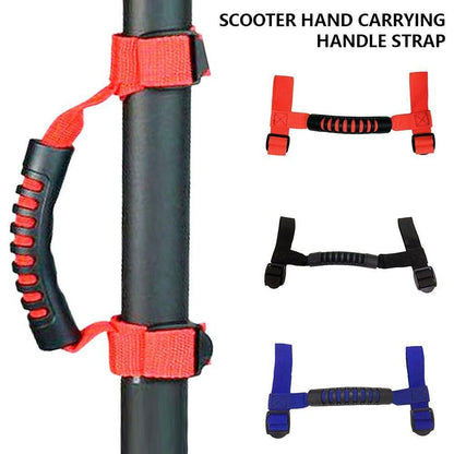 Universal Electric Folding Scooter Hand Carrying Handle Strap Pole Tie Accessory