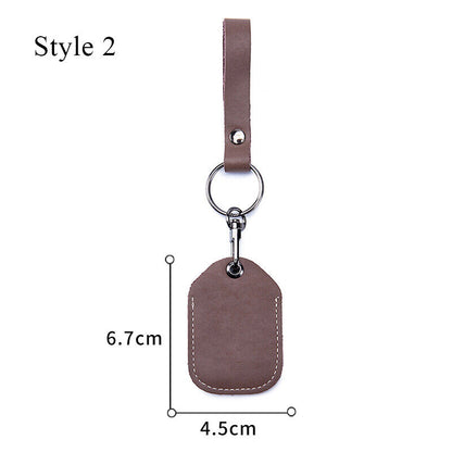 Card Holder Protective Cover Bus Card Cover ID Card Case Keychain Card Bag