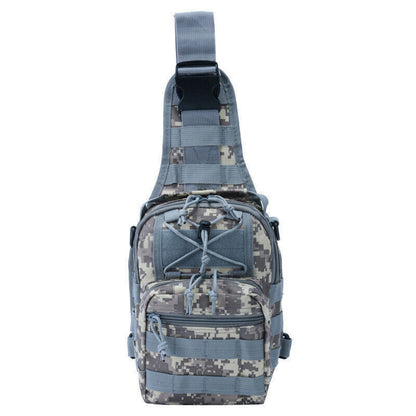 Men Molle Pouch Tactical Chest Shoulder Sling Bag Bum Pack Cross Body Backpack