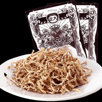 Shredded figs, sweet and sour dried figs and shredded radish snacks.8 g *10 bags
