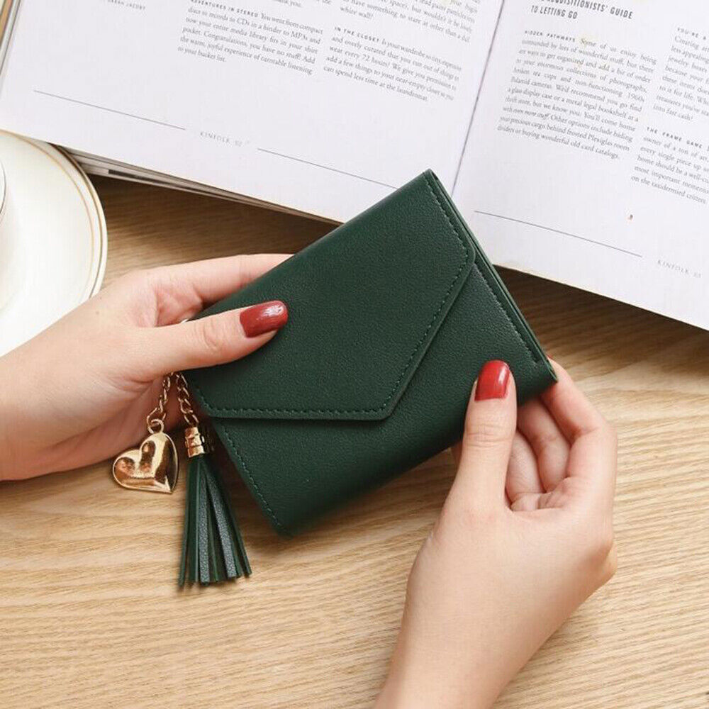 Fashion Women Ladies PU Leather Purse Money Wallet Clutch Card Bag Holder Gift