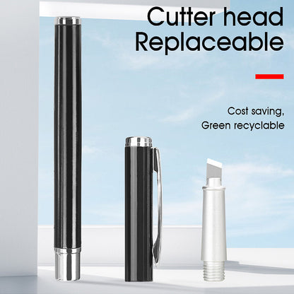 Diagonal Tungsten Pen Optical Fiber Cleaver Pen Type Cutter Cleaving Tool