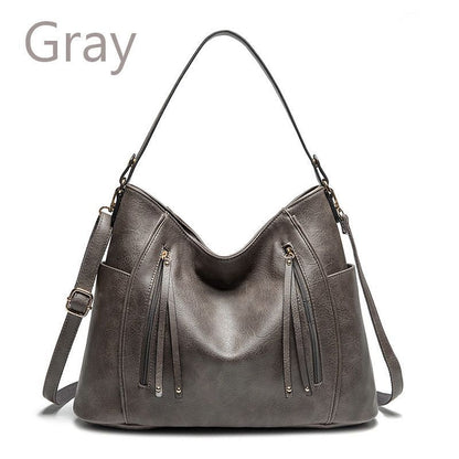 Bag Handbags Messenger Purse Leather Vintage Big Hobos Durable 39*14*29 Cm Pouch