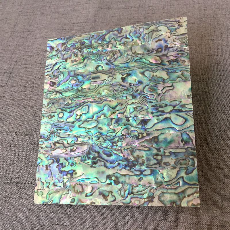 Abalone Shell Sheets Natural Mother Of Pearl Laminate Craft Carved Inlay 14x12cm
