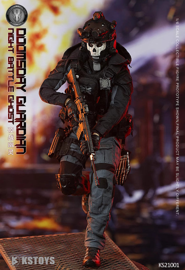 1/6 FLAGSET Night Battle Ghosts Soldier Figure