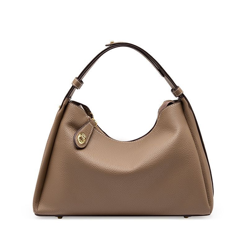 Women Shoulder Bags Genuine Leather Tote Bag Messenger Purse Soft Simple Handbag