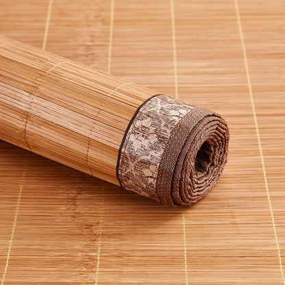 Summer Sleeping Mat For Bed Bamboo Folding Mat Rattan Cool Feeling Multi Size