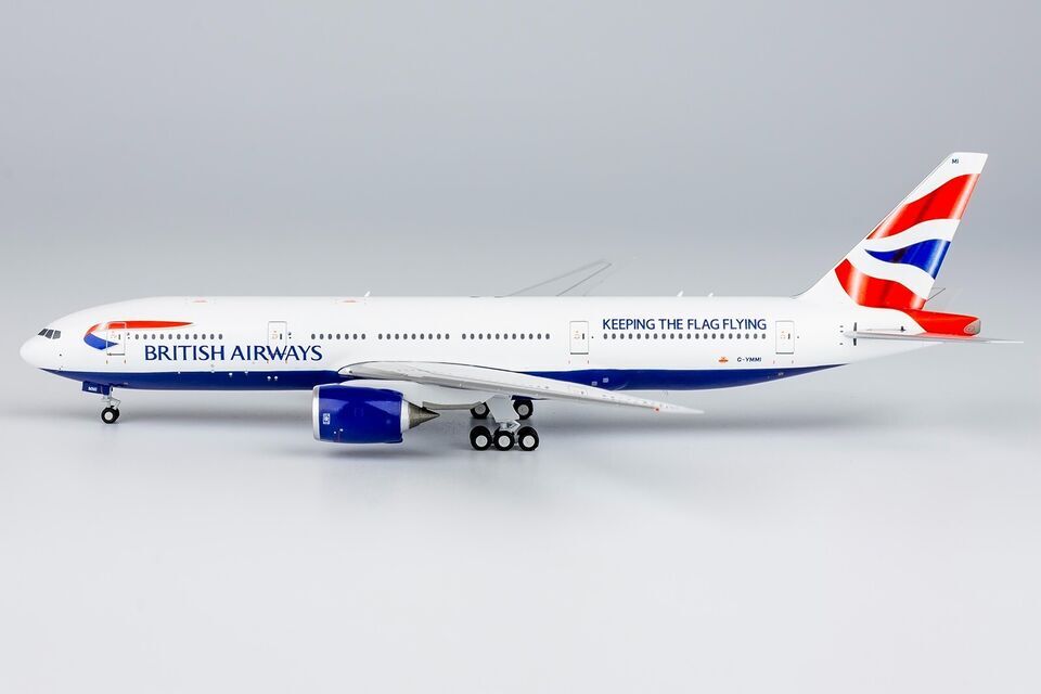 1:400 NG Model BRITISH AIRWAYS BOEING 777-200ER Airplane Diecast Aircraft Model
