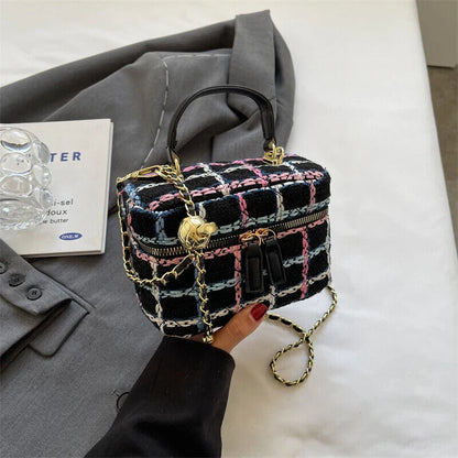 Crossbody Bag Women Female Shopping Chain Shoulder Pack Handle Bag