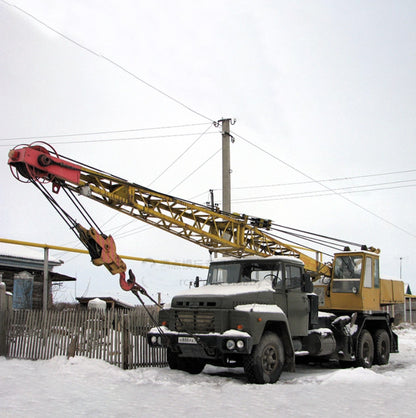 1:43 SSM KS-4561 Mobile Truck Crane Engineering Vehicle Machine Diecast Model