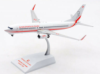 1:200 JC Wings RZECZPOSPOLITA POLSKA BOEING 737-800 Plane Diecast Aircraft Model