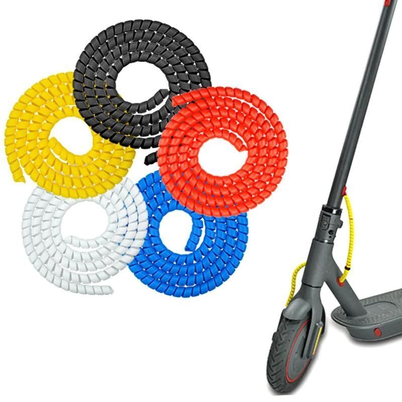 2M Electric Scooter Line Protector Brake Pipe Cover Strips Wind Pipe PP Material