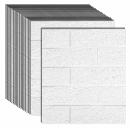 Brick Sticker 15/30Pcs Self-Adhesive Waterproof Foam Kitchen Ceiling Background