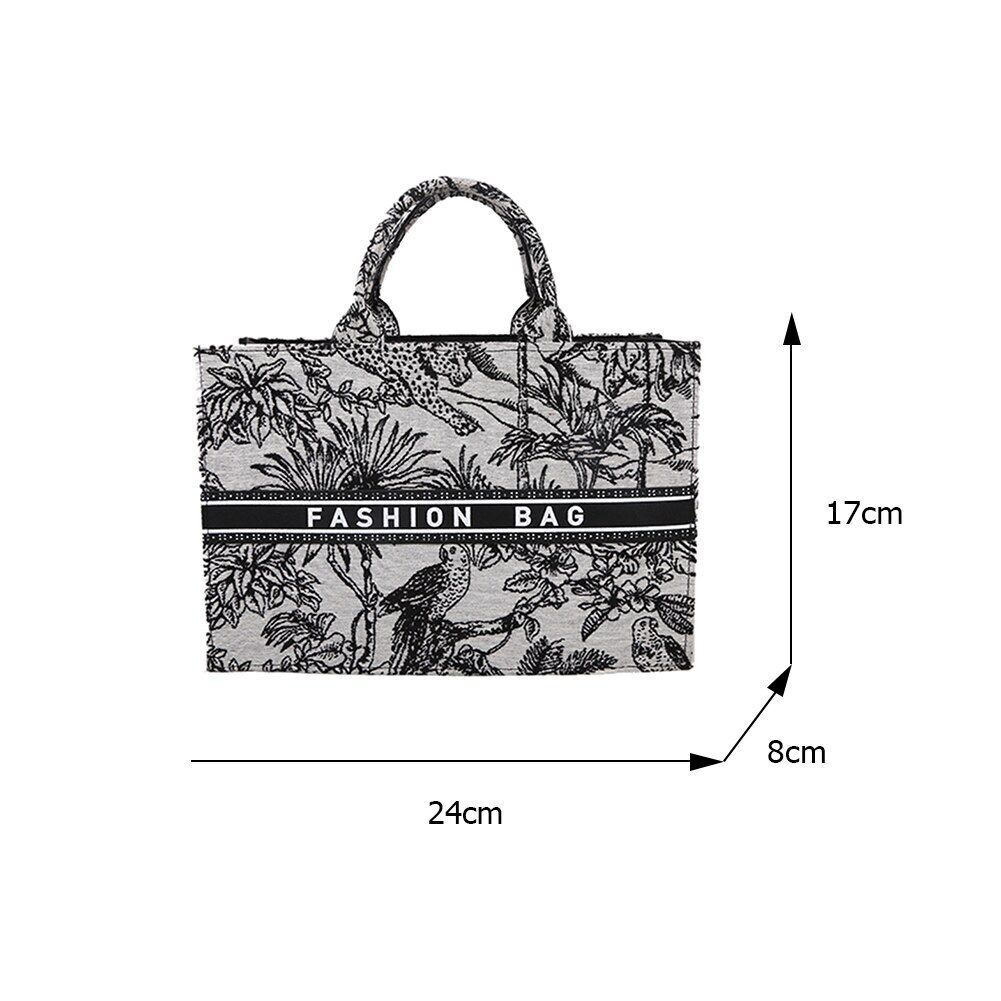 Bag Large Capacity Shoulder Shopper Bags High Quality Canvas Handbags Tote Bags