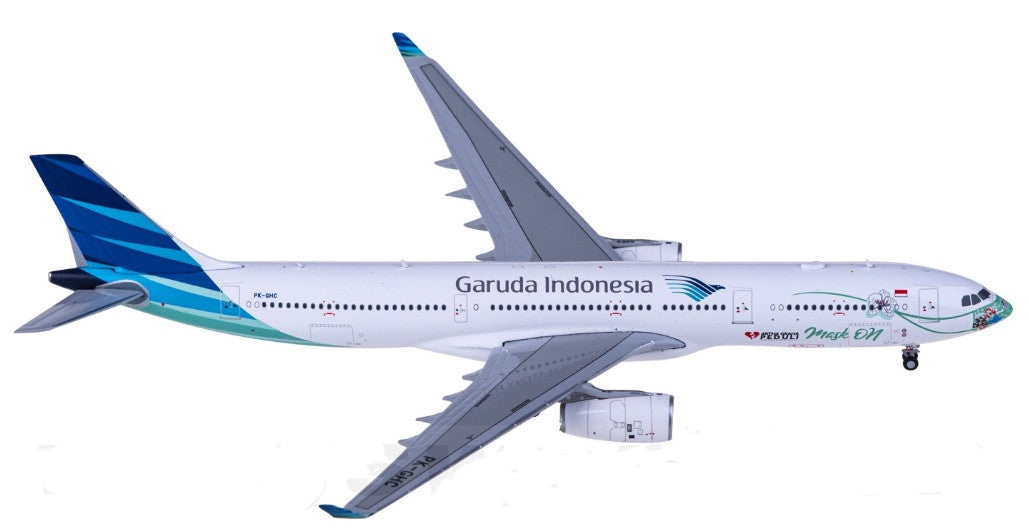 1:400 JC Wings Garuda Indonesia AIRBUS A330-300 Passenger Airplane Diecast Model