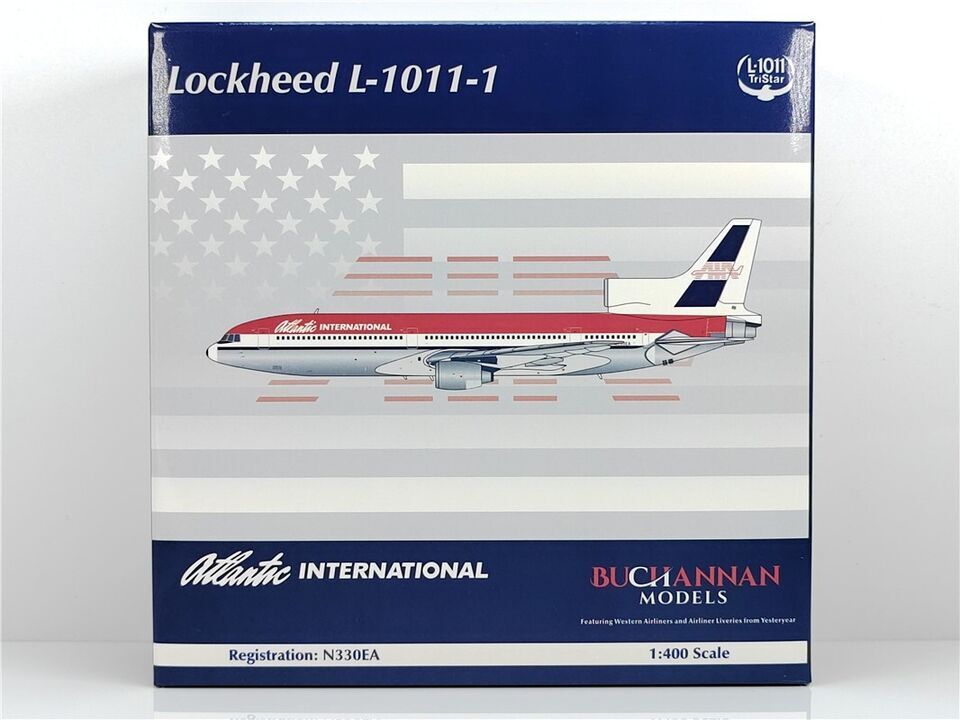 1:400 NG Model Atlantic International Lockheed L-1011-1 Aircraft Diecast Model