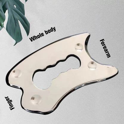Stainless Steel Scraping Massager Therapy Fascial Knife Gua Sha Myofascial Tool